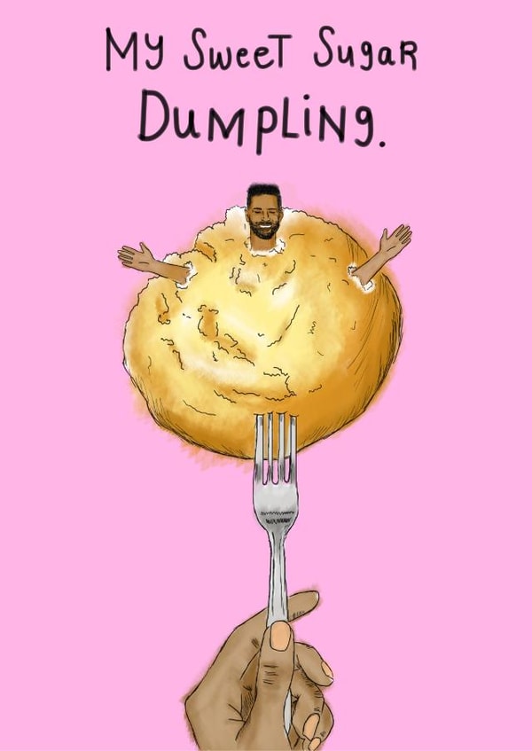 Cute Greeting Card For Significant Other - My Sweet Sugar Dumpling created by KitsCH Noir