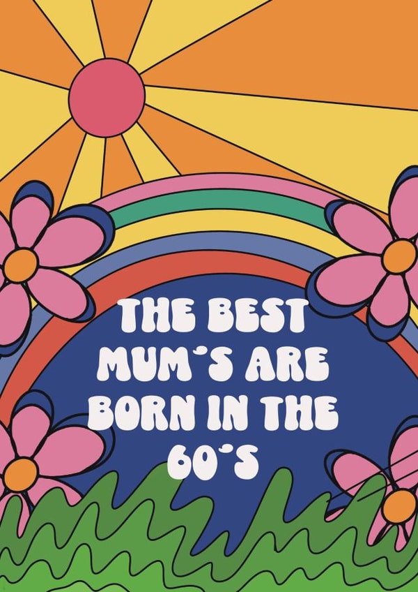Retro Mother’s Day card - 60’s inspired created by Cardie created