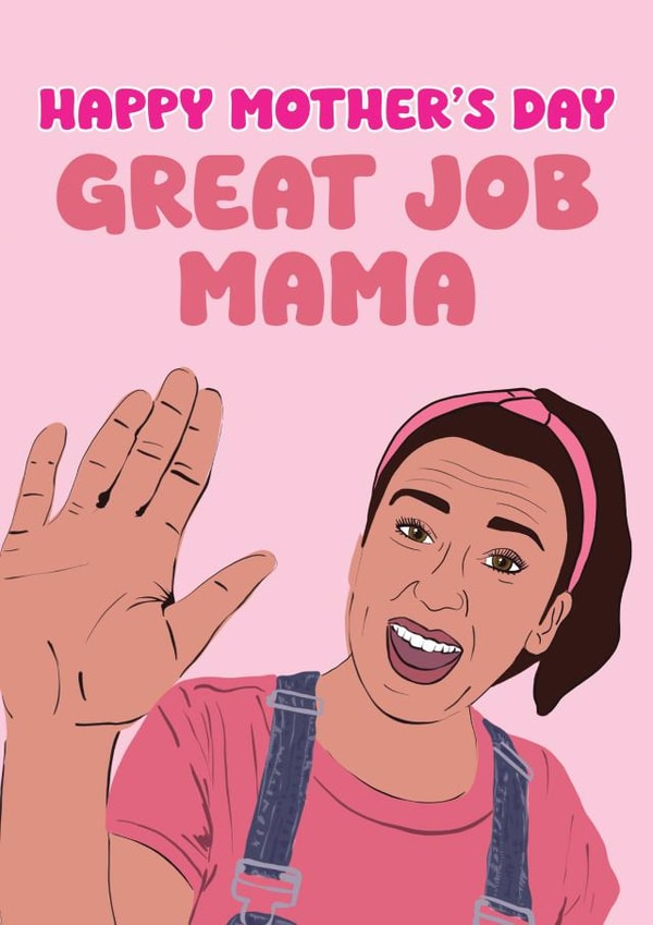 Great Mother's Day Card - Ms Rachel created by Foggish