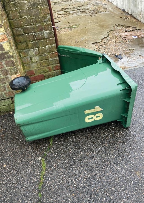 Funny Birthday Card - 18th - Bin created by OBJECTABLES