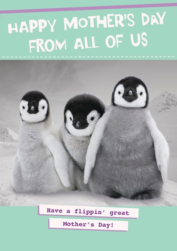 Cute Mother's Day Card - From all of us created by Quitting Hollywood