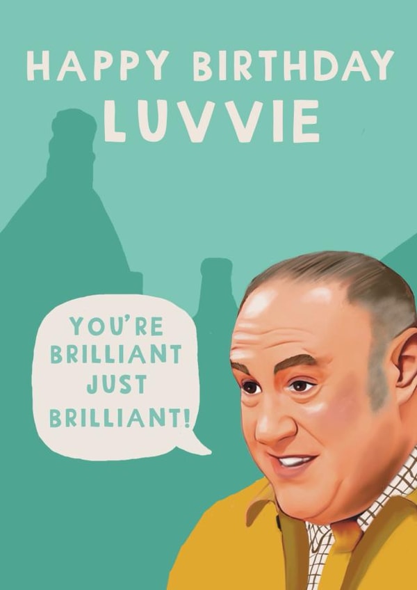 Happy Birthday Luvvie - Pottery Throwdown created by Giddy Kipper