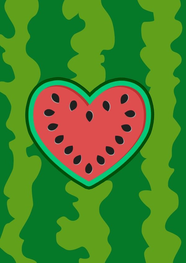 One in a Melon - Anniversary Card for Significant Other created by Created by Chris