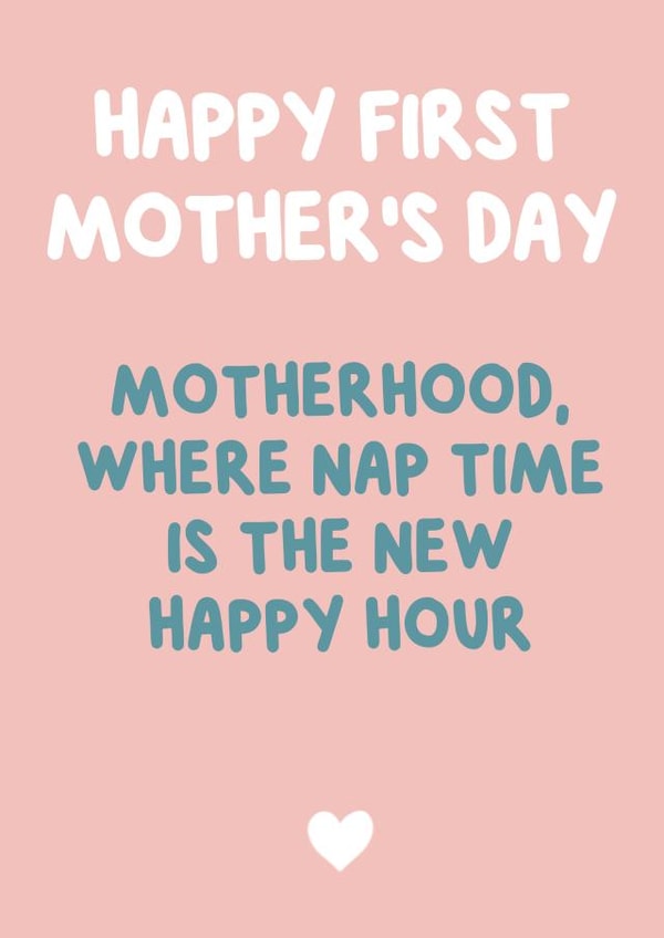Funny Mother's day card - for a new mum created by @MarcoLooks