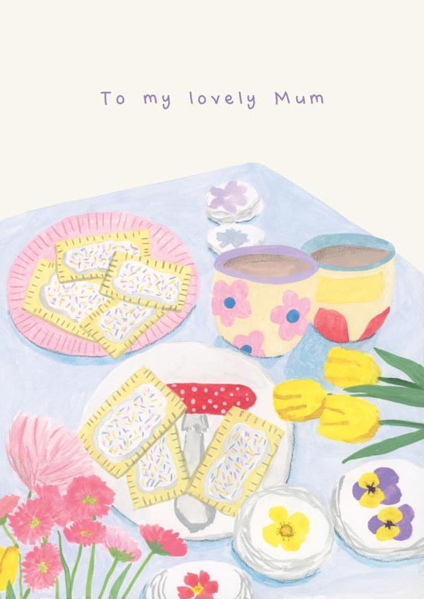 Sweet Mother's Day Card - for a Lovely Mum created by Sarah Frances