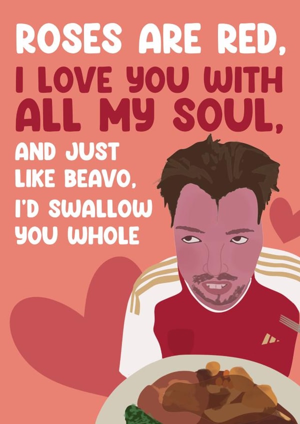 Funny Beavo Anniversary Card - TikTok created by designsasha