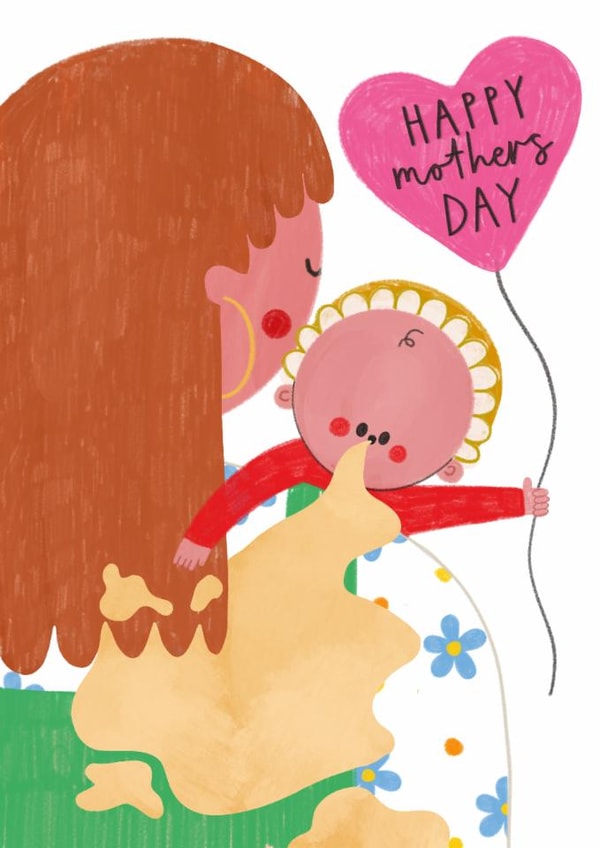 Funny Mother's Day Card - First Mother's Day created by AbiGoLucky