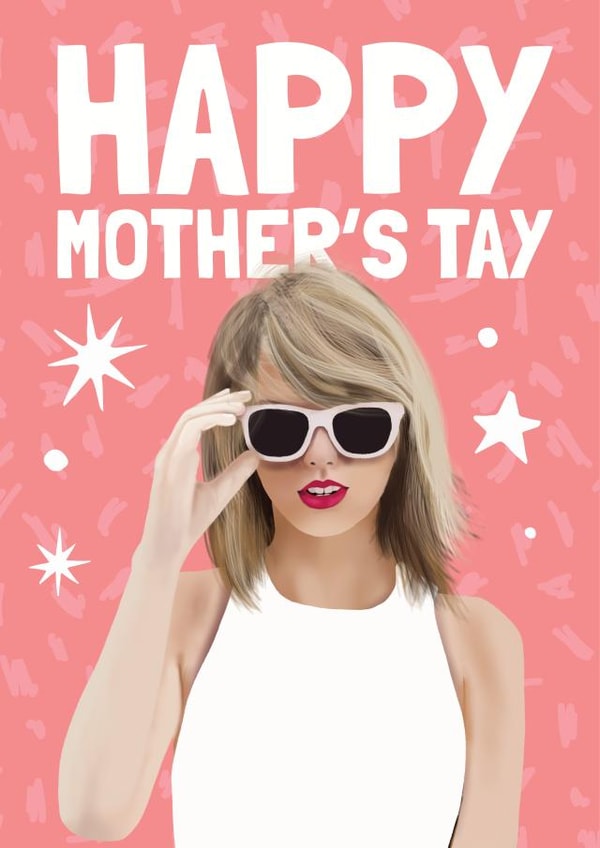 Cute Mother's Day Card - Taylor Swift Pun - Swifty created by AbiGoLucky