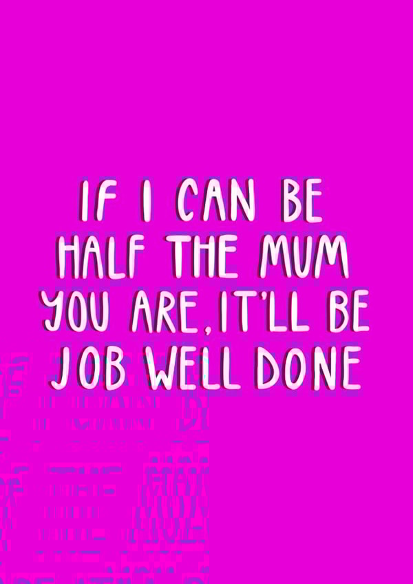 Touching, sentimental Mother’s Day card- generations- great mum created by Anna Kathryn 