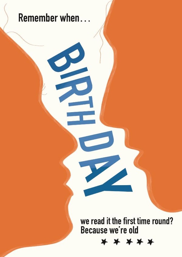 Cheeky Birthday Card - One Day Book created by Pickled Prints