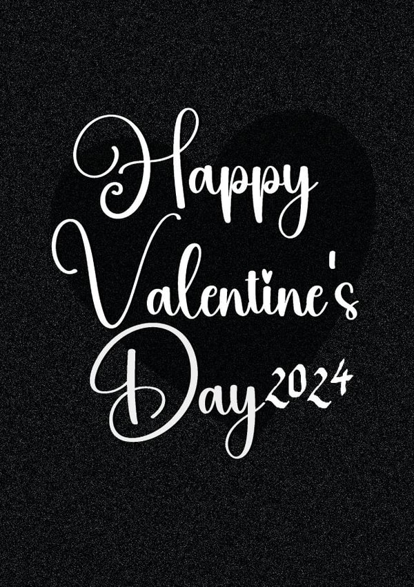 Happy Valentine's day 2024 created by MissGigglyNerd