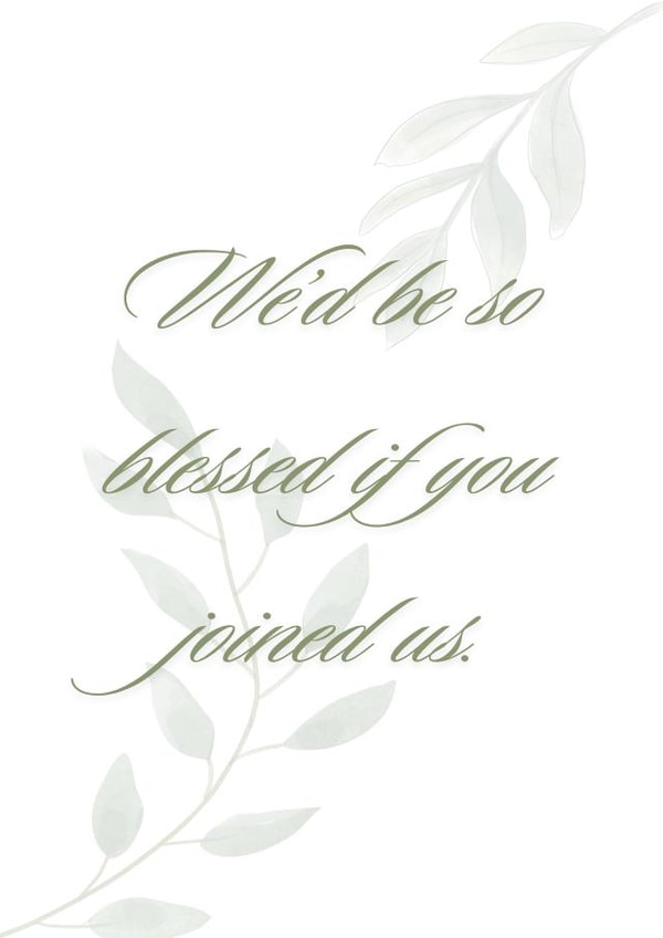 Sweet and classy invitation card. created by Isa Gonzalez