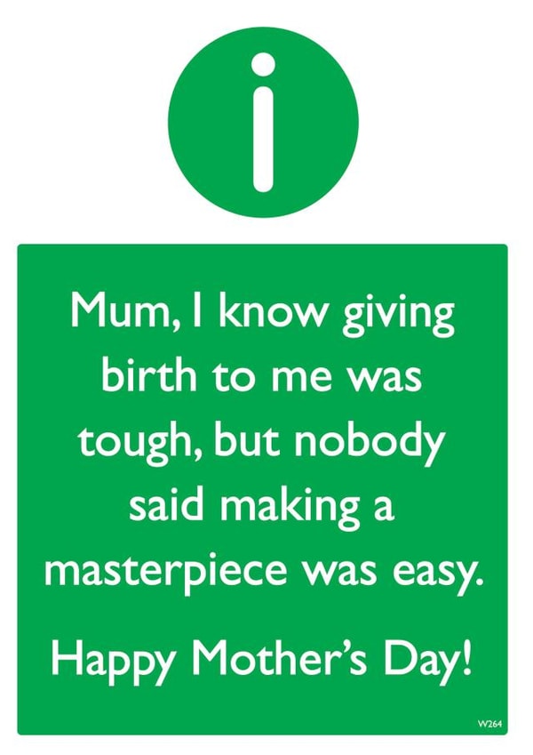 Funny Mother's Day - Making a Masterpiece created by Brainbox Candy