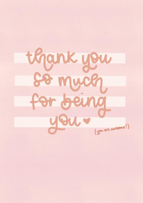 Just because card to send to anyone. Let them know how much you appreciate them. created by The Lyon's Den Graphics