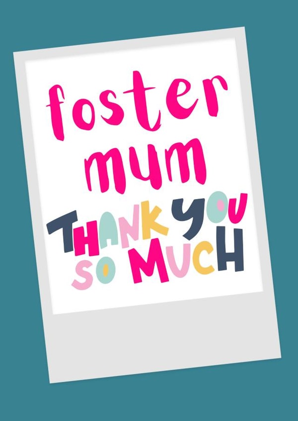 Colourful Mothers Day Card - for an amazing Foster Mum created by Becky Grainger