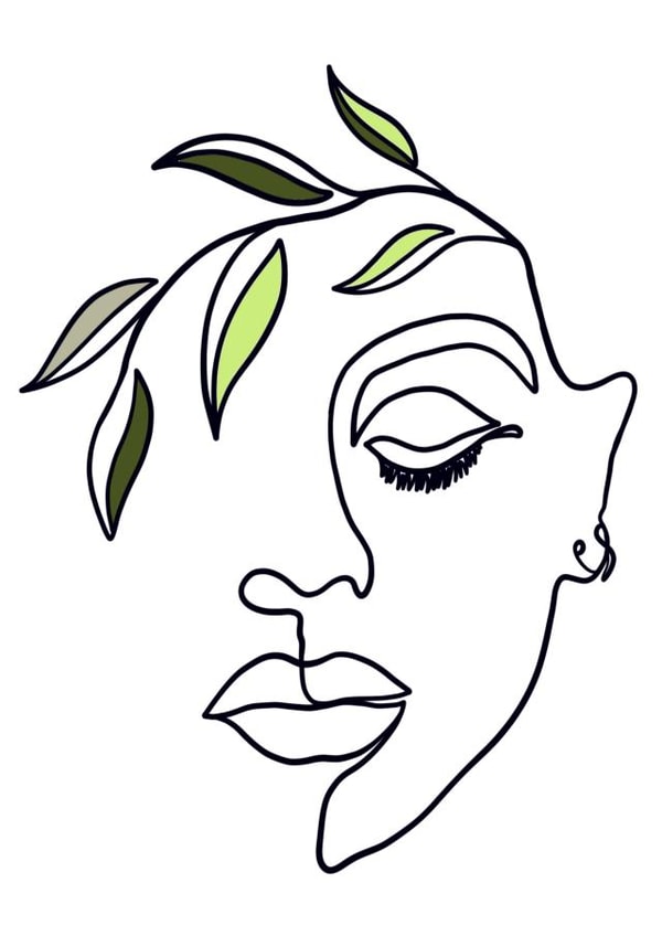 Lined Art card suitable for all occasions. created by Unique Greeting Cards, Gifts & Stickers