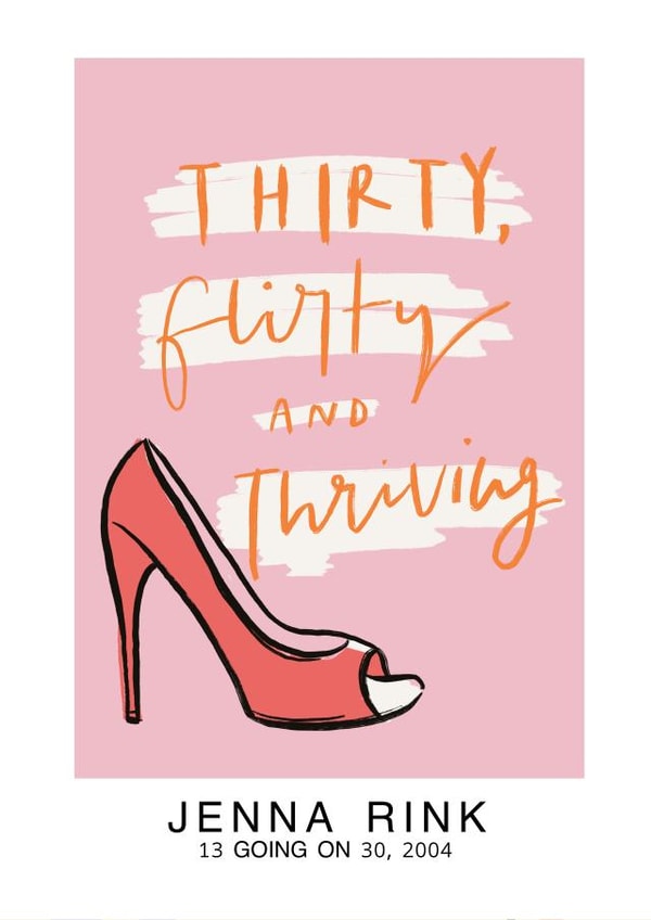 30th Birthday celebration - 13 going on 30 created by Amy Grant