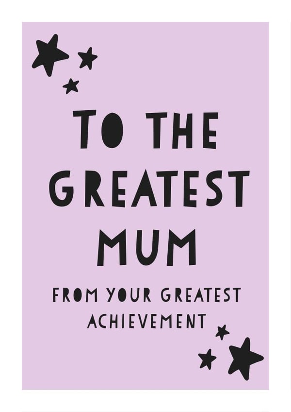 Funny Mother’s Day Card - Funny Birthday Card For Mum - Sarcastic Mother’s Day created by Emma Parker