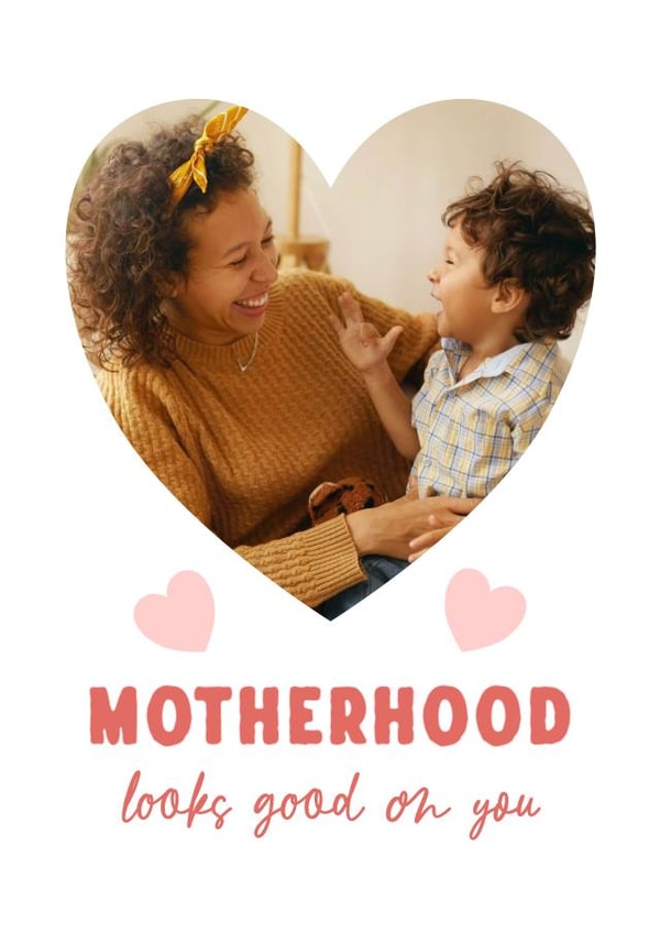 Heartfelt Mother's Day Card - New Mum created by @hollielonglanddesigns