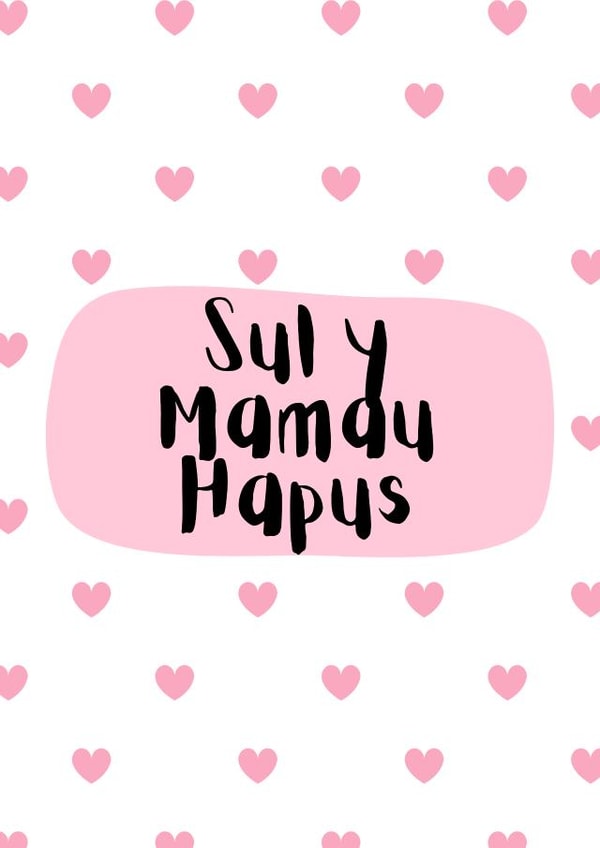 Welsh Happy Mother’s Day Card - Sul y Mamau Hapus created by Summer Socials