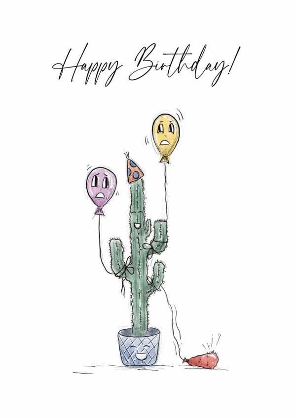Cactus’s Birthday created by Stephanie Gaffing