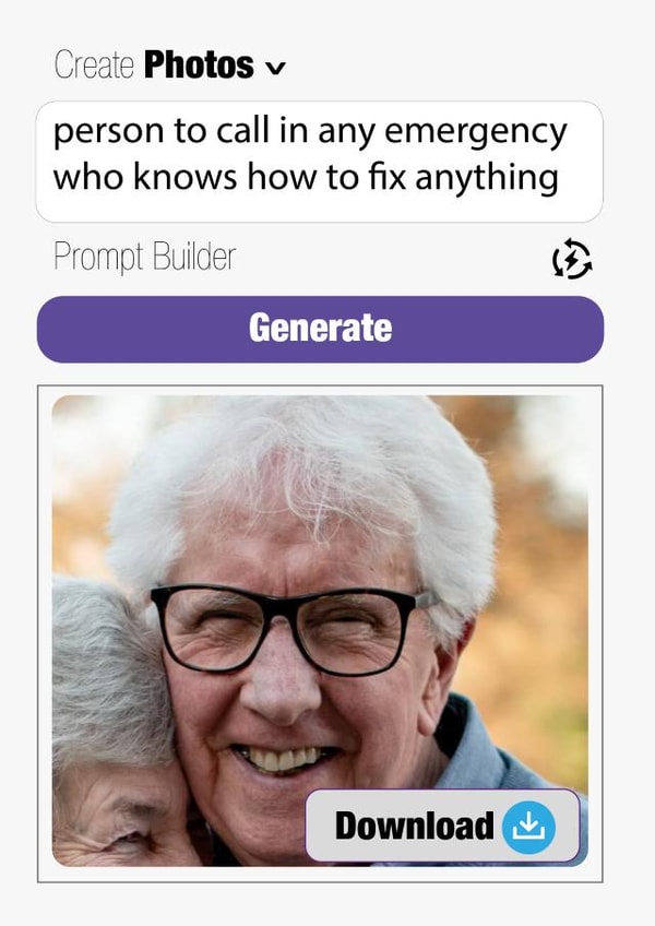 AI Father's Day Photo Card - Prompt Builder - AI created by Afewhometruths