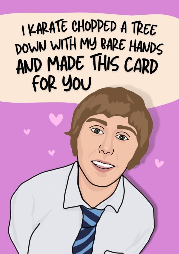 Funny Birthday Card - Jay Inbetweener's - Exaggerated created by Original Fox Cards