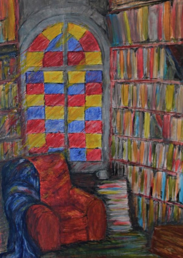 Cute Just Because Card - for a Book Lover created by Sarah Saul