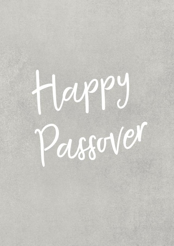 Classic Faith Card - Happy Passover - Jewish created by Mazeltov Greetings