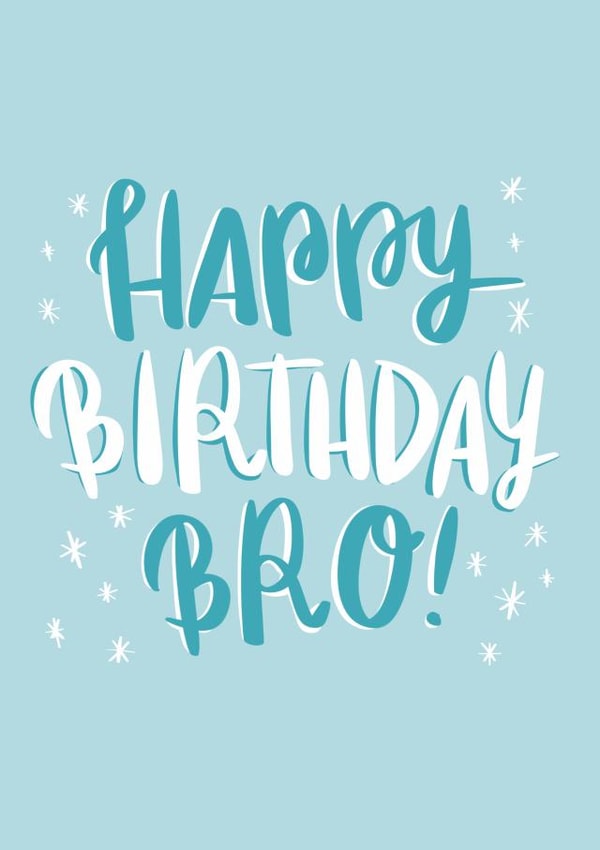 Classic Birthday Card - for Brother created by Shei Anapi