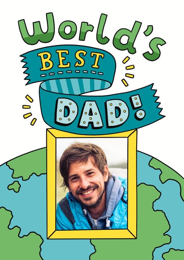 Heartfelt Father's Day Card - World's Best Dad created by Josie Gledhill