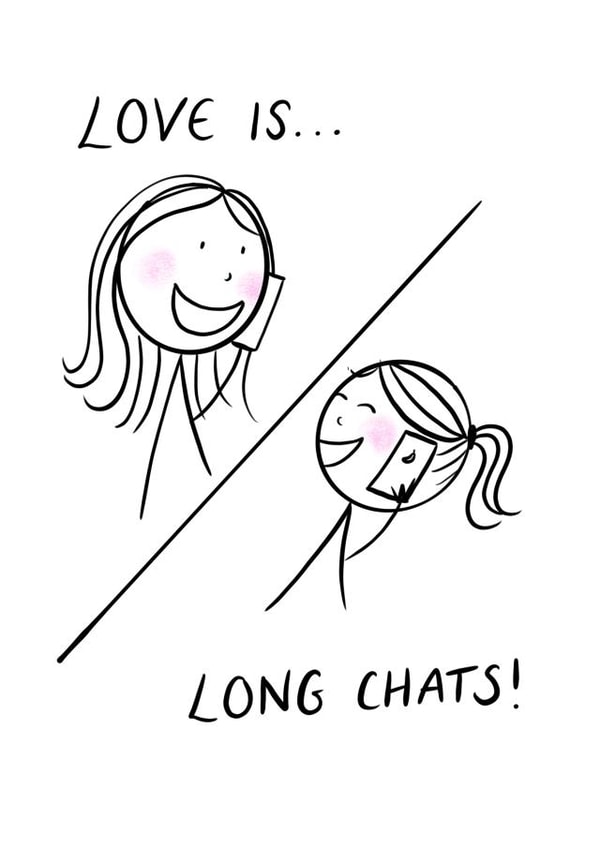 Cute Friendship Card for your Bestie! created by Leanneco.Studio