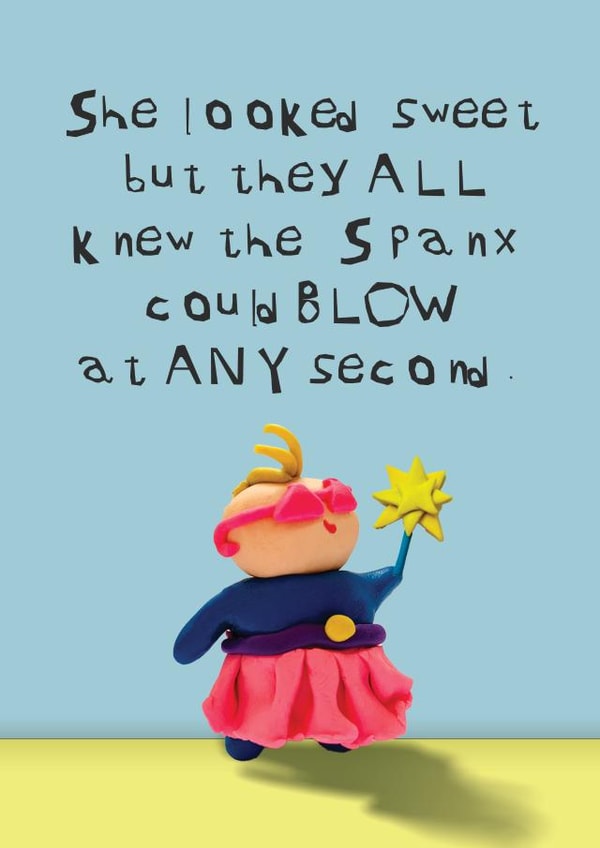 Funny card for her - diet created by CHARLOTTE WEBB UK