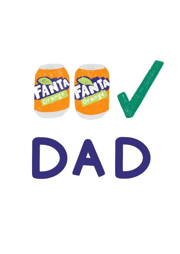 Funny Father's Day Card - Fantastic Dad Pun - Punny Card - Dad Joke card created by Stilus 