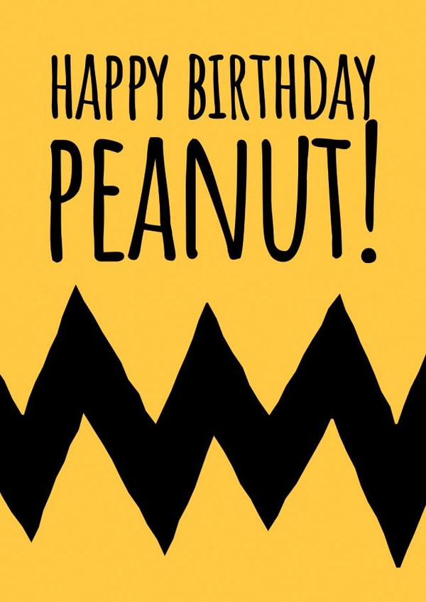 Fun cute little birthday card for someone you love, young or old created by Paul O'Connor