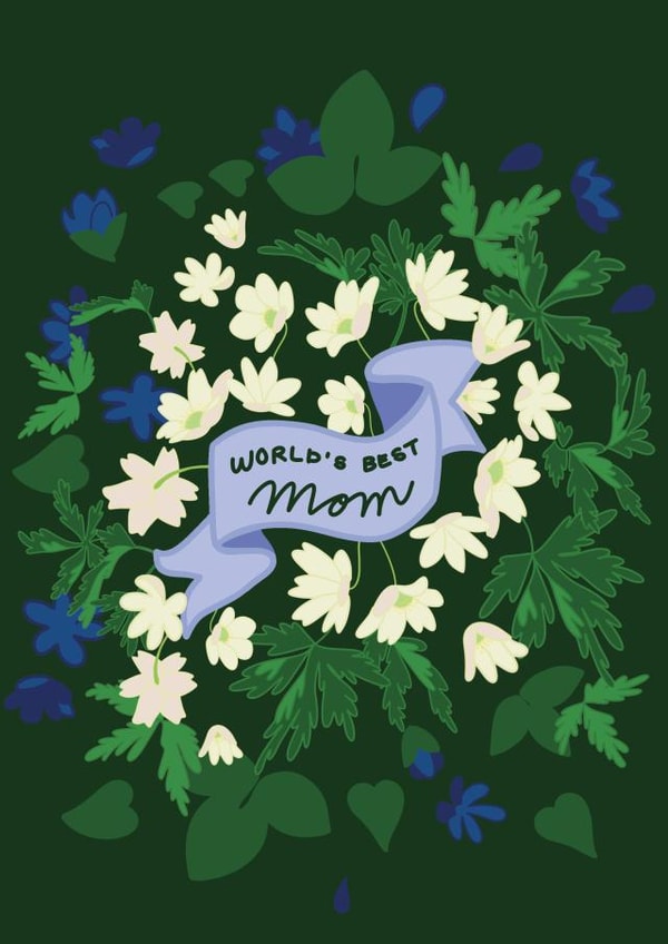 For the best mom in the entire world created by Sannaka Designs