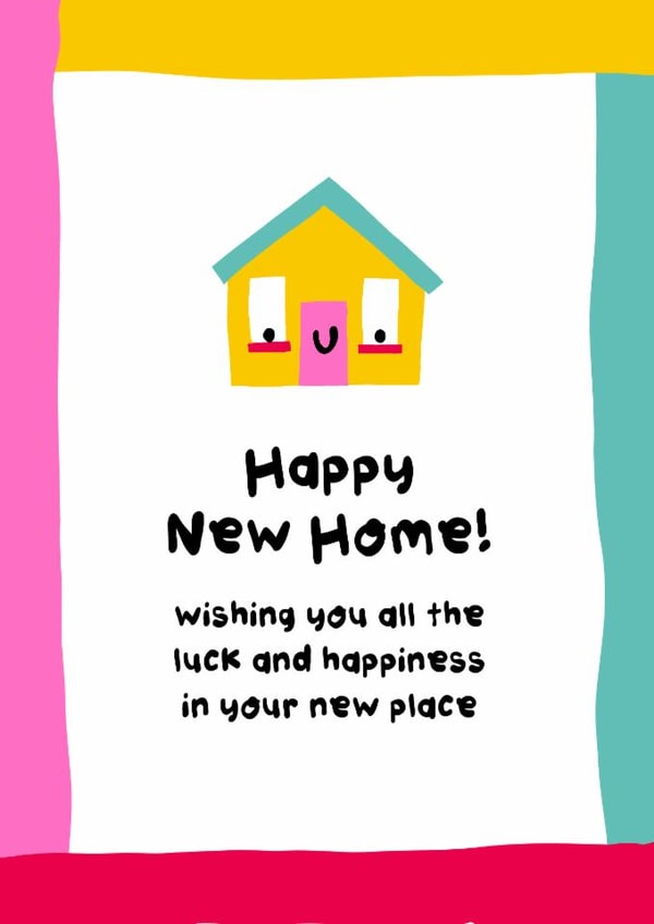 Cute New Home Card - Happy New Home! created by The Playful Indian
