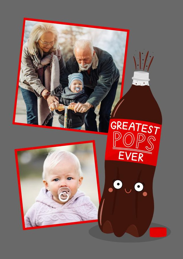 Cute Father's Day Card - Greatest Pops Ever created by Ludicrous Prints