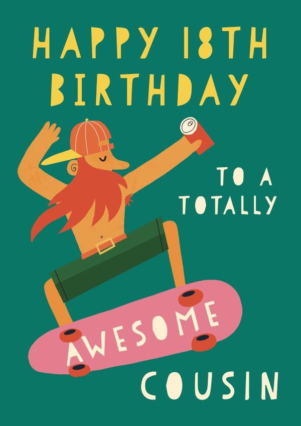 Totally Awesome Cousin 18th Birthday created by AbiGoLucky