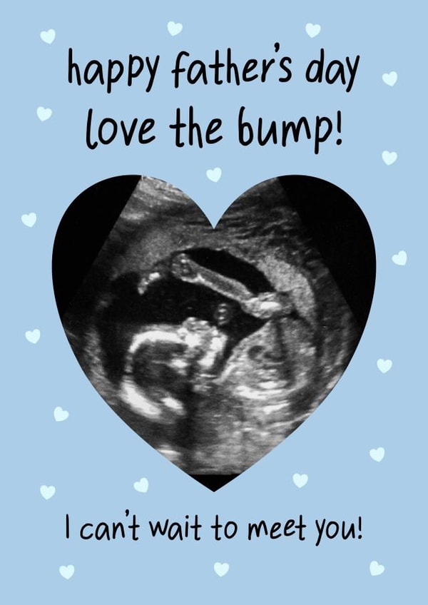 Cute Father's Day Card - From the Bump created by @HurrayHaus