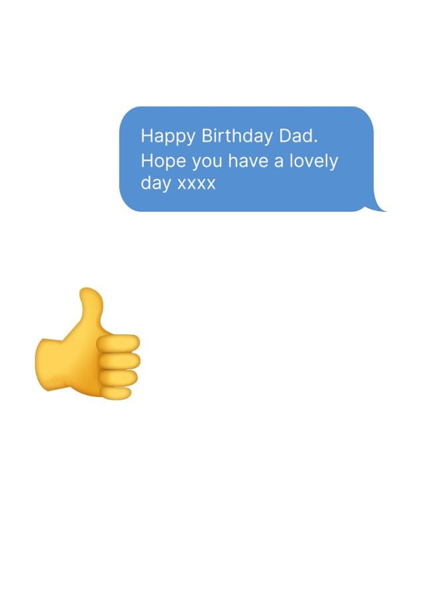 Happy Birthday Dad created by Samantha Casey