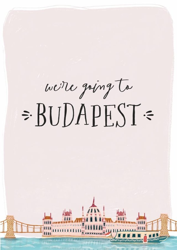 Surprise Budapest Gift Card created by Melissa James