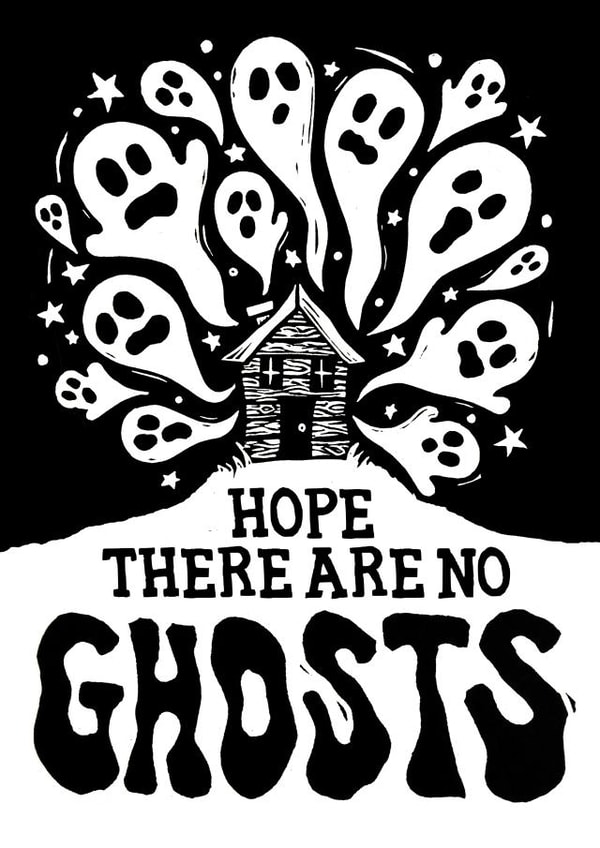 Spooky New House Congratulations Card created by Woah there Pickle