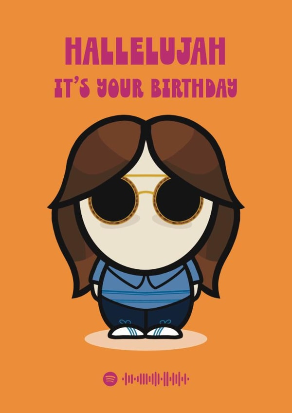 Shaun Ryder Happy Mondays Birthday Card created by Choo Choo 