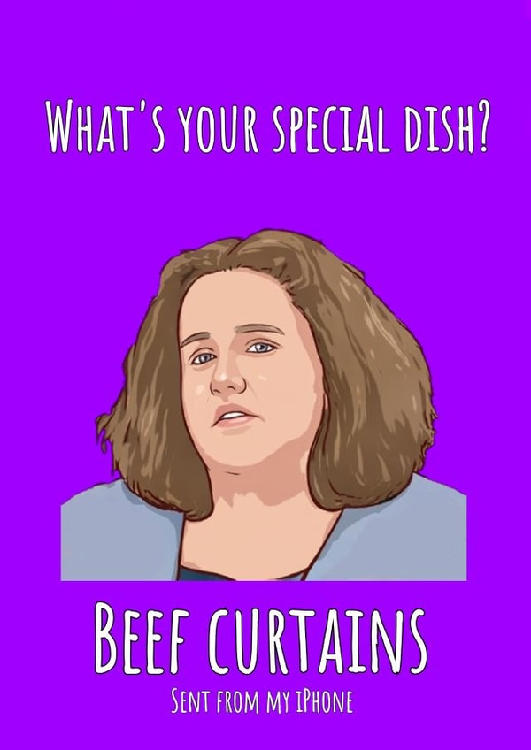 Funny Fathers day Baby reindeer card. Sent from my iPhone. created by Cairn Newton