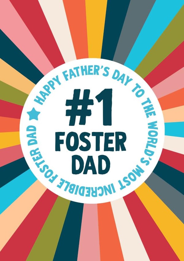 Heartfelt Father's Day Card - Foster Dad created by Woody's Design