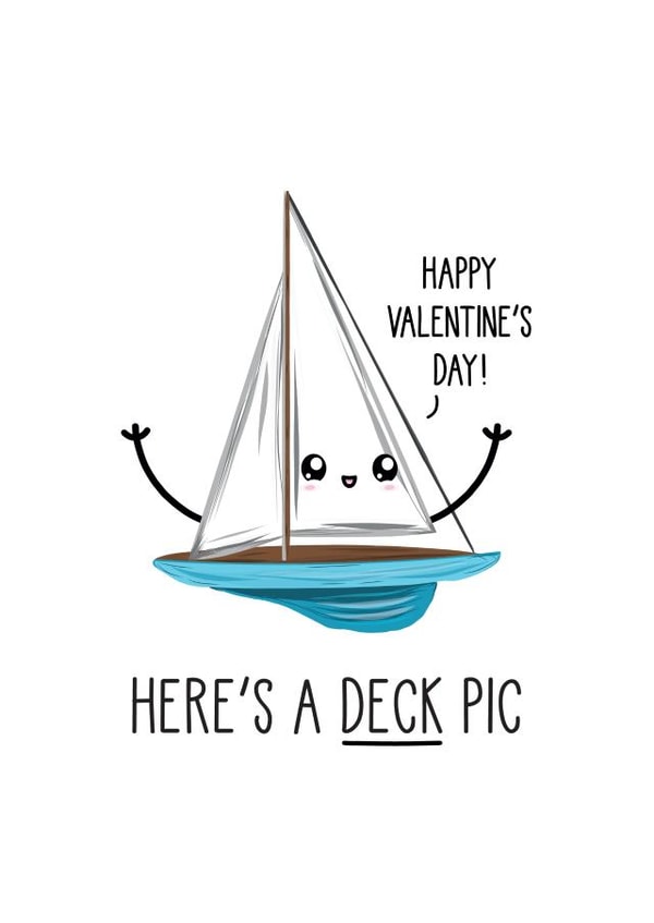 Funny Anniversary/Valentine's With A deck Pic created by Just Joy Designs
