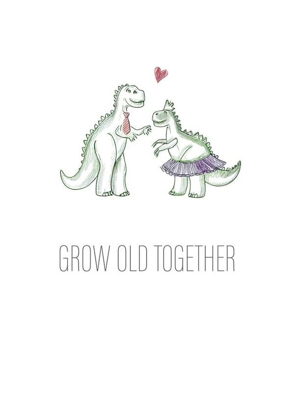 Share love with this cute Dinosaur card for your loved one created by Designs by Elena