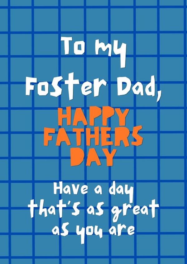 Heartfelt Fathers Day Card - For Foster Dad created by Becky Grainger