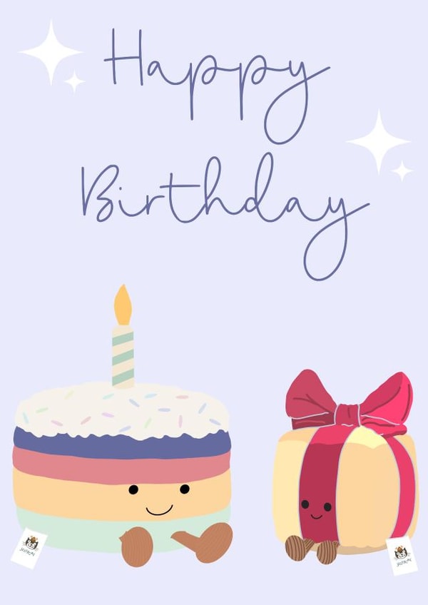 Jellycat Birthday created by Kittiwake Creations